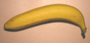 Банан (banana) жёлтый снаружи