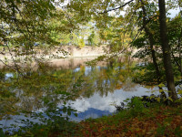 Осенний пруд-зеркало