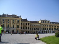 2016.09.16 Vienna, the Schönbrunn Palace is the major summer residence of Austrian emperors from the House of Habsburg.
