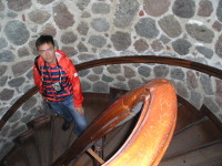 2017.10.01 Downstairs the spiral staircase of the Galata Tower (Istanbul, Turkey).