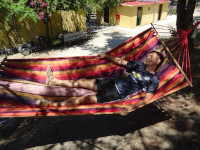 2019.06.05 Fitness in a hammock. 😊