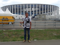 2021.08.11 “Torpedo-Vladimir” (represented by me) is visiting “Nizhny Novgorod” (the stadium that is home to the football team of the same name).
