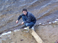 2003-05-15. У кромки водохранилища Содышка.