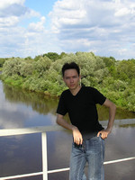 2005-07-09. На железнодорожном мосту через Клязьму.
