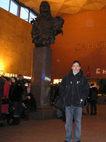 2006-01-14. Пётр встречает на Московском вокзале.