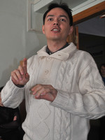 2011-02-22. Попытка изобразить загаданное в игре «Крокодил».