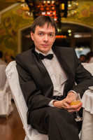 2012-12-29. На фирменном праздновании Нового 2013 года, за столом в «Пушкарской слободе». 
© 2012 Сергей Лакеев