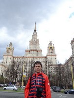 2018-04-28. Главное здание МГУ на Ленинских горах – одна из семи сталинских высоток, самая высокая (240 м со шпилем).