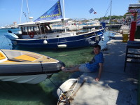 2019-05-31. С собственной яхтой в родосской бухте святого Николая.