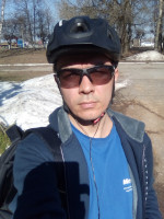 2021-04-13. Открыл велосезон-2021, доехав до своей конторы.