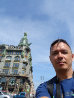2021-07-13. Дом Зиннгера настолько хорош, что достоин ещё одного автофото с ним. 😊