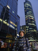 2021-11-14. 1-й раз в Moscow City и не в очень удачную погоду, но зато с небоскрёбами «Город столиц» («Москва» и «Санкт-Петербург») и «Башня на набережной» (видимо, оригинальное название придумать не смогли).