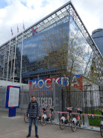 2022-04-30. At the stadium with a “flight control tower” – the home stadium of CSKA under the name of (its general sponsor) “VEB Arena” ex. “CSKA Arena”.