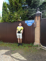 2022-06-05. Here I am on Peter I Street in Pereslavl-Zalessky (Yaroslavl region, Russia) for a reason: “Peter I” by Alexei Tolstoy is the only novel I know, in which my ancestors, the Ogryzkovs boyars, are mentioned. 😎