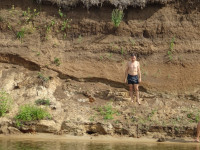 2022-08-13. “I'm not going to jump…” – I thought, standing under the high bank of the Nerl river.