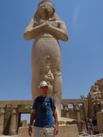 2022-08-21. Gods of the Karnak Temple (Ipt-swt) complex condemn the way I am holding my hands… 🧐