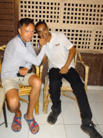 2022-08-23. As in the famous Christian proverb about love for the number 3, let there be the 3rd exception to my rule not to post photographs with someone in the personal photo album – a photo with this smiling Egyptian as a symbol of friendship between peoples. 🤗
