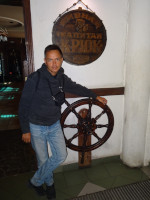 2022-09-11. I am in the “Captain Hook” pub in Murom, Vladimir region, Russia. Guess how much beer have I drunk there? 😉