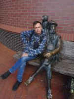 2022-10-09. “Skipper with a Monkey” is the name of Alexander Ivanovich Bem's sculpture at the foot of the lighthouse in Kaliningrad (Königsberg), Russia, so I am neither a skipper nor a monkey here. 😁