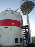 2022-10-09. I am sad that the forbidding sign does not allow me to go to where the most interesting thing can surely be on the “Vityaz” scientific research vessel. 🧐