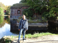 2022-10-11. At the Friedland Ravelin, which is in a completely abandoned and sad state, in the Southern Park of Kaliningrad (Königsberg), Russia.