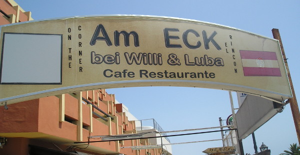 Бей Вилли и Любу! (Испания, Канарские о-ва, о. Тенерифе, г. Пуэрто-де-Сантьяго)