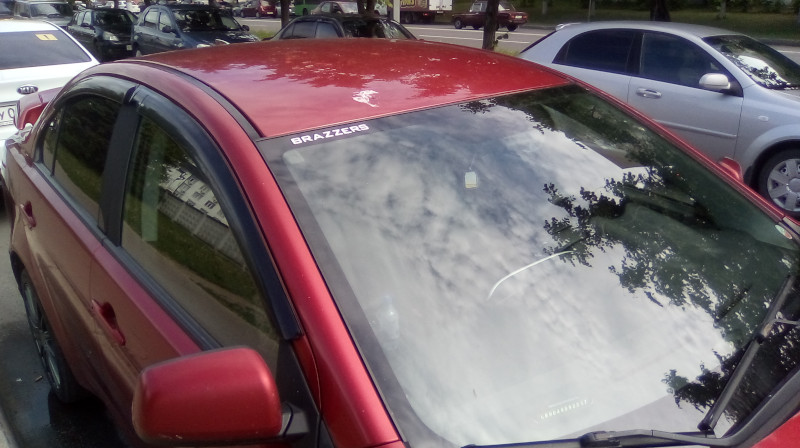 Автомобиль порностудии Brazzers (г. Владимир)