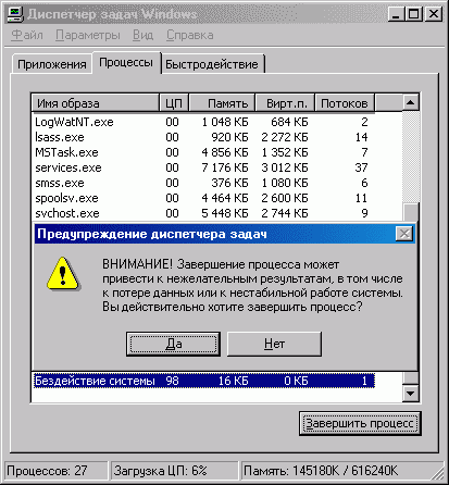 Бездействие не надо прекращать