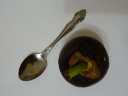 Мангостин (mangosteen) снаружи