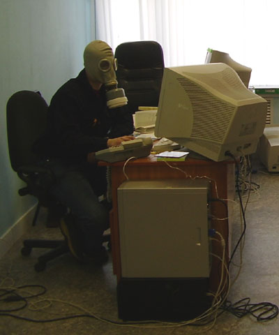 Gas-Masked System Administrator (Vladimir, Russia)