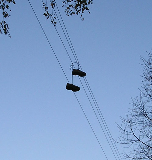 Boots on Wires (Vladimir, Russia)