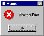 Abstract Error