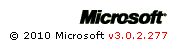 Microsoft v3.0.2.277