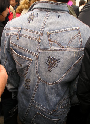 Jean Jacket or Jacket Made of Jeans? (Zhukovsky, Moscow region, Russia) Jean Jacket or Jacket Made of Jeans? (Zhukovsky, Moscow region, Russia)