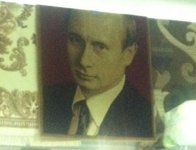 Carpet with Putin – Only for Using as a Wall Hanging! (Vladimir, Russia)