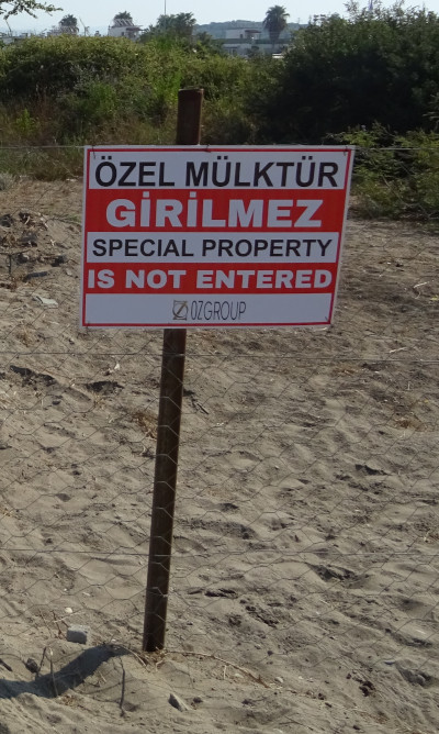 Special Property Is Not Entered (Manavgat, Antalya, Turkey)