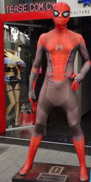 Teasing Spider-Man (Nicosia, Cyprus)