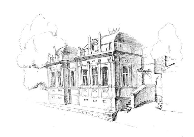 Ипатьевский дом 
(графика, 2003)