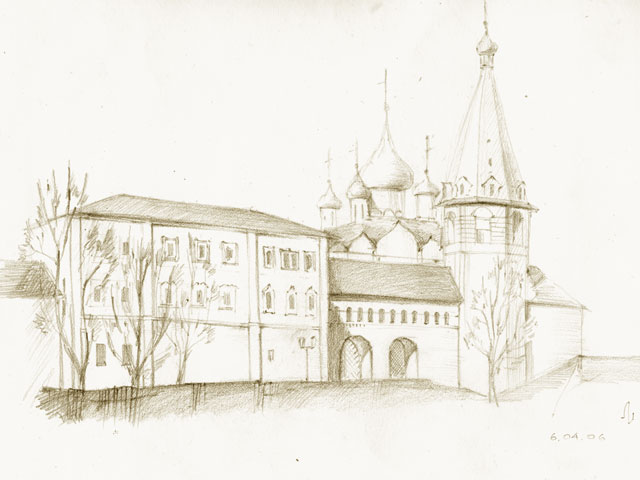 Nativity Cathedral 
(pencil, 2006)