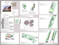 Landscape Project of a House-Plot 
(Bogoslovo, Suzdal district, Vladimir region, Russia)