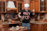 Kitchen Territory 
(photograph for advertisement banner, 2014)