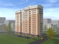 Krasnoselsky House 
(architectural solution, 3D modelling, rendering, 2014)