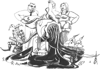 Official, Whore & Mass Media 
(graphics, 2004)