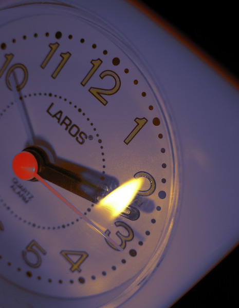 Burning the Time