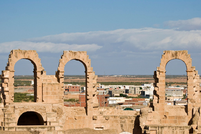 Tunisia – El Jem, Amphitheater (1)