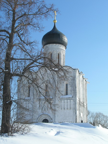 Покрова-на-Нерли в январе