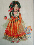 Coquette 
(cross-stitch)