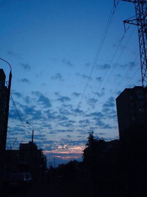 Засыпающий город