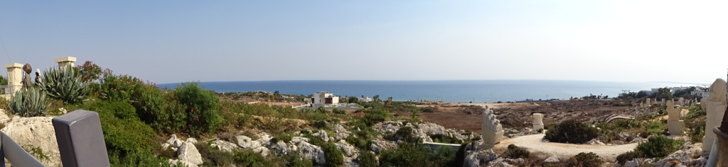 Ayia Napa Sculpture and Cactus Park Panorama