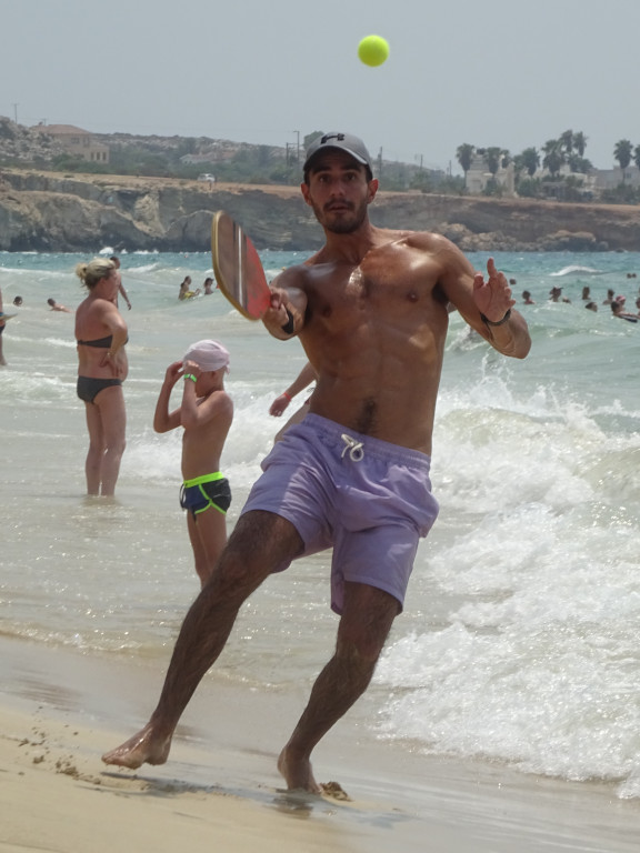 Beach Tennis Player